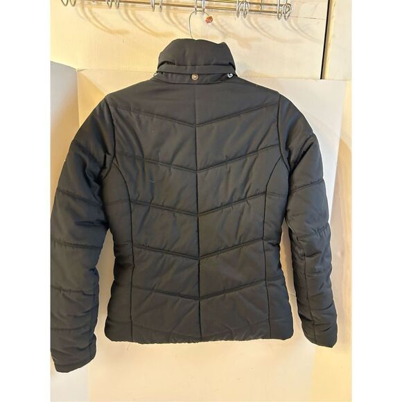 Columbia 100 Nylon puffer jacket xs black nylon no hood #69724 - Picture 4 of 9